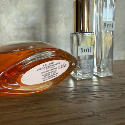 Realities by Liz Claiborne Eau de Parfum Decant / Rare, Vintage, c. 2005