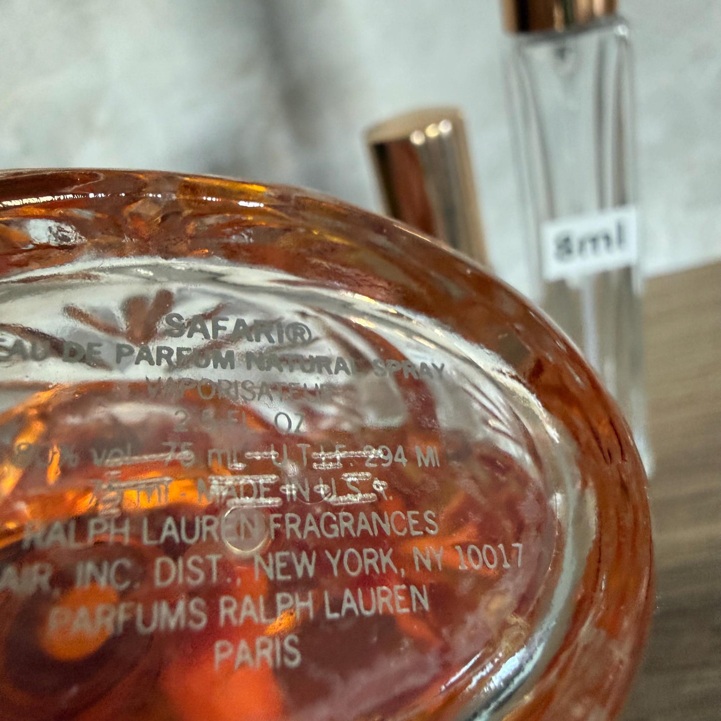 Safari by Ralph Lauren Eau de Parfum Decant / Original Formula, 1993 Batch, Cosmair