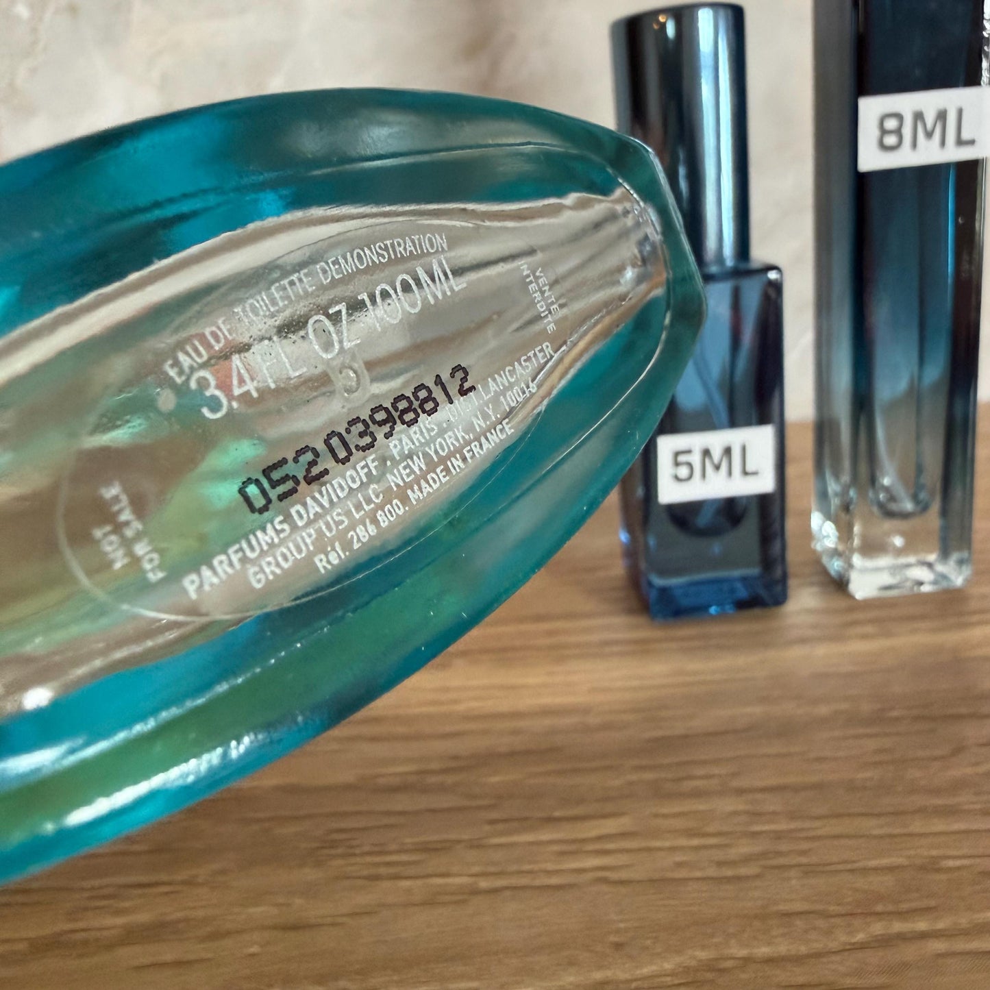 Echo by Davidoff Eau de Toilette Decant / Original Formula, Y2K, Vintage