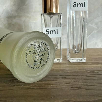 Ginger Essence by Origins Sensuous Skin Scent Decant / Original Formula, 2002 Batch