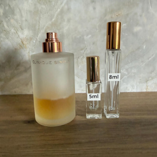 Clinique Simply by Clinique Perfume Spray Decant / Original Formula, Discontinued