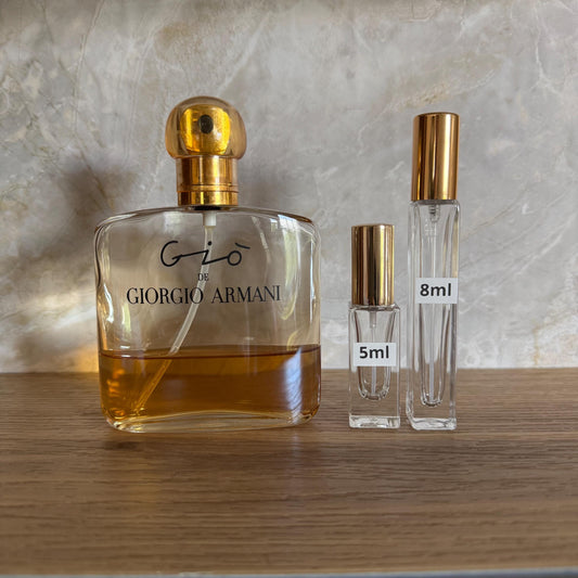 Gio de Giorgio Armani Eau de Parfum Decant / Original Formula, 1992 Batch