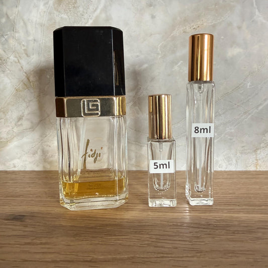Fidji by Guy Laroche Eau de Toilette Decant / c. 1988, Vintage, Cospar