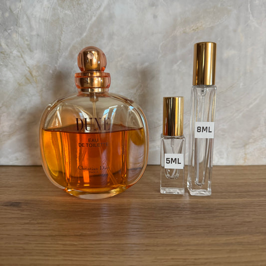 Dune by Christian Dior Eau de Toilette Decant / Original Formula, 1998 Batch