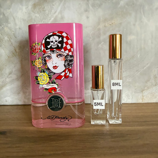 Born Wild by Ed Hardy Eau de Parfum Decant / Original Formula, 2011 Batch