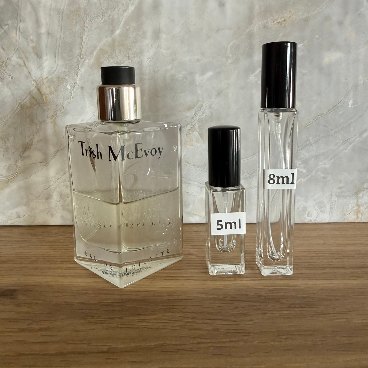 Trish McEvoy 6 Mandarin & Ginger Lily Eau de Toilette Decant / Y2K, Rare