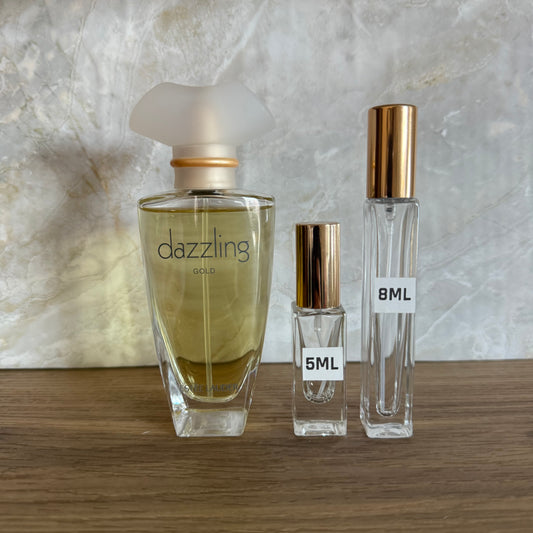 Dazzling Gold by Estee Lauder Eau de Parfum Decant / Original Formula, 1998 Batch