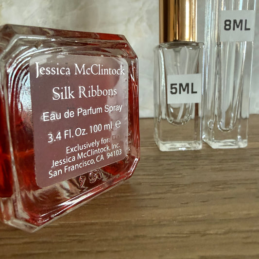 Silk Ribbons by Jessica McClintock Eau de Parfum Decant / Original Formula, c. 2004 Batch