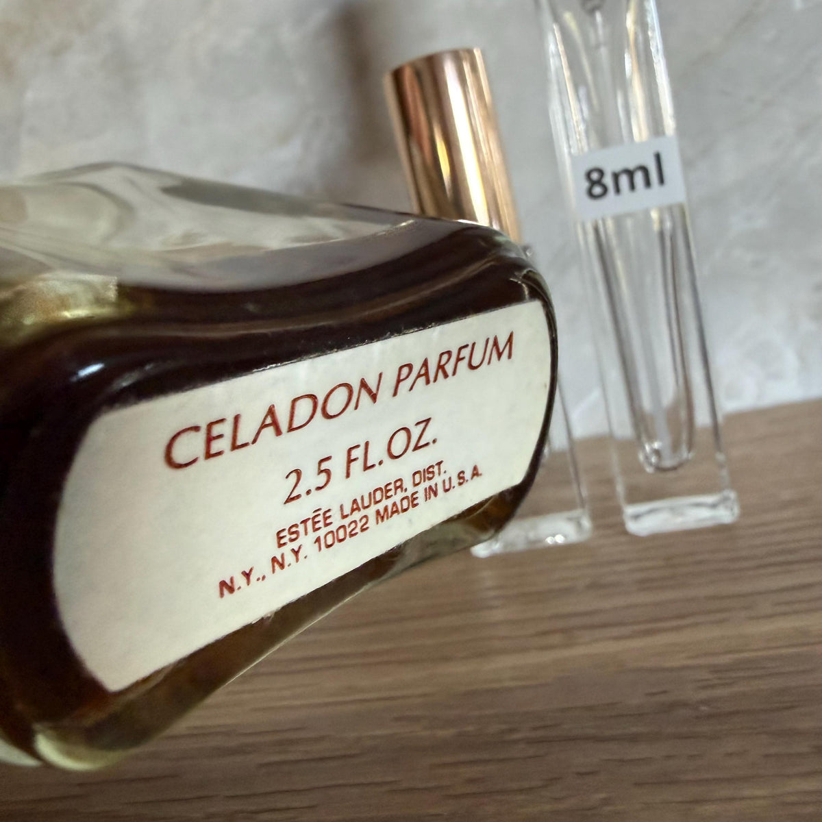 Celadon by Estee Lauder Pure Parfum Decant / Original Formula, c. 1979