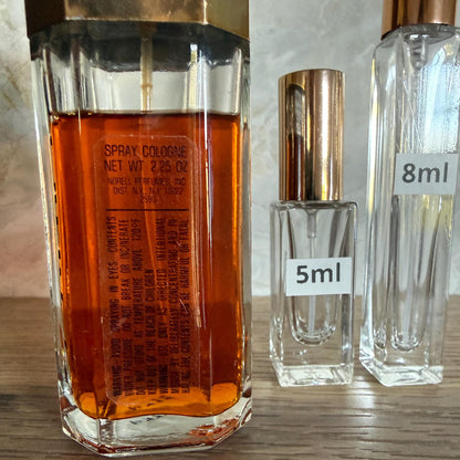 Norell Spray Cologne by Norell Parfums Decant / Vintage, 90's Batch