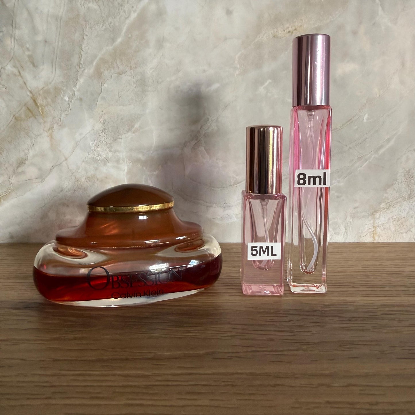 Obsession by Calvin Klein Cologne for Women Decant / Original Formula, c. 1987, CK Cosmetics