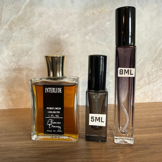 Interlude by Frances Denney Perfumed Cologne Decant / Early Formula, c. 1969