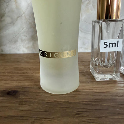 Ginger Essence by Origins Sensuous Skin Scent Decant / Original Formula, 2002 Batch